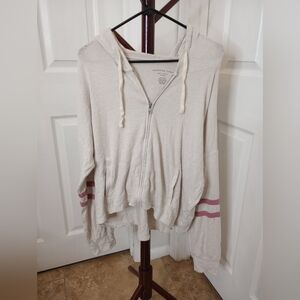 American Eagle Soft & Sexy Plush Lightweight Zip Up Hoodie